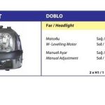 FAR SOL SİSLİ FIAT DOBLO 2001 2005 ARASI (1 AD )