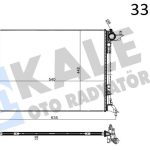 RADYATÖR RENAULT MEGANE IV 1.5 D  16- KLİMALI AT/MT AL/PL/BRZ (540*448*18) (MONTAJ ÜRÜNÜ) (1 AD )