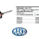 KOLLEKTÖR SEKMANSIZ  FIAT DKŞ - TEMPRA TIPO - UNO - PALIO - SIENA WEEKEND 1400 CC (63223101 İLE) (1 AD )