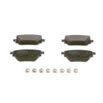 DİSK FREN BALATASI (ARKA) MERCEDES A180 1.5D 03/18> MERCEDES A200 1.3 03/18> MERCEDES A250 2.0 03/18 (1 TK )