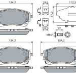 FREN BALATASI SUZUKI; TOYOTA COROLLA; SWACE; YARİS CROSS (1 TK )