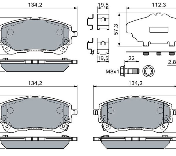 FREN BALATASI SUZUKI; TOYOTA COROLLA; SWACE; YARİS CROSS (1 TK )