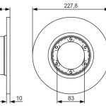 ÖN FREN DİSKİ RENAULT R12-TOROS (2 AD )