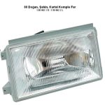 FAR KOMPLE H4 FIAT DOĞAN 88-92 SAĞ TIRNAKLI (1 AD )
