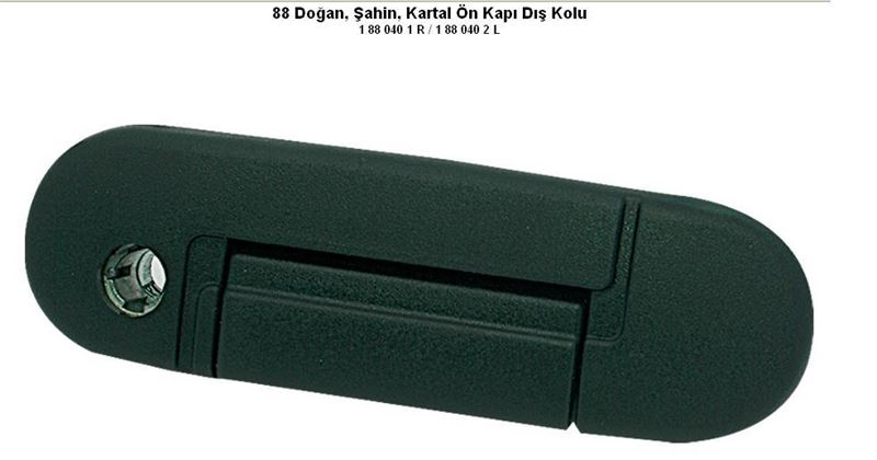 1880402-3.jpg ÖN KAPI DIŞ KOLU FIAT DKŞ SOL 1988 (1 AD ) - Görsel 1