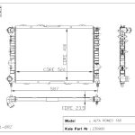 RADYATÖR ALFA ROMEO 156 1.6 İ TS / 1.8 İ TS / 2.0 İ 1 SIRA ALÜMİNYUM BRAZİNG SİSTEM (1 AD )