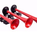 24V ÜÇLÜ DALİ DALİ KORNA PLASTİK KIRMIZI BORULU (1 AD )