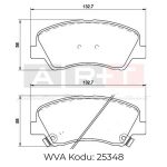 ÖN FREN BALATASI HYUNDAI ACCENT BLUE 10> i20 12> / KIA RIO 13> STONIC 17> (1 TK )