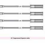 BUJİ KABLOSU DACIA LOGAN 1.4-1.6 04-05 MCV 1.4-1.6 2007 SANDERO 1.4-1.6 08- SOLENZA 1.4-1.6 2004-05 (1 TK )