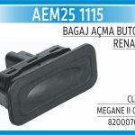 BAGAJ AÇMA BUTONU CLIO III MEGANE II 03-15 (1 AD )