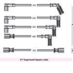 BUJİ ve BOBİN KABLOSUFIAT DKŞ CARB (UZUNLAMA MOTOR) DOĞAN  ŞAHİN KARTAL 1.6 92-02 (BOBİN KAB.KISA) ISA) 1.6 1992-02 (1 TK )