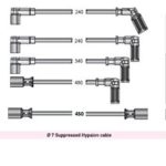 BUJİ ve BOBİN KABLOSU FIAT DOĞAN S -SL -SLX 1.4-1.6 92-02 KARTAL S -SL -SLX 1.4-1.6  ŞAHİN 1992 -02 (1 TK )