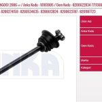 ON AKS SOL ABSLI KANGOO-CLIO 1,5 DCI 06--> (DIS FREZE:23-ABS HALKA DIS SAYISI:44-UZUNLUK:630) (1 AD )