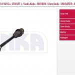 AKS KOMPLE SOL YM 12=> OTM.VİT. ) DACIA LOGAN II SANDERO II (1 AD )