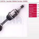 AKS KOMPLE SOL LALELİ 1.3 MJT 06=> FIAT ALBEA 04- PALIO (1 AD )