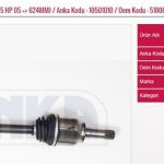 AKS KOMPLE SOL 1.3 MJT 75 HP 05=> 624MM FIAT GRANDE PUNTO (1 AD )