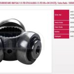 AKS MAFSALI 1.9 JTD  FIAT DOBLO 00-10 ALBEA STILO 1.3 JTD 00=>04 (24 DİŞ )(30314) (1 AD )