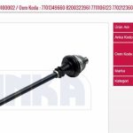 AKS KOMPLE SAĞ (10100002) RENAULT R9  (1 AD )