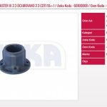 ARKA TEKER PORYASI 5 BİJON RENAULT MASTER III 2.3DCI OPEL MOVANO 10- (1 AD )