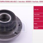 ARKA TEKER PORYASI RULM. 4 BİJ.ABSLİ (36X116X61) FIAT DOBLO 00-10-TEMPRA-FIORINO-LINEA (1 AD )