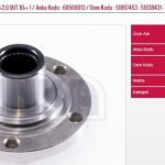 ÖN TEKER PORYASI 1.6-2.0 MJT 10=> FIAT DOBLO 00-10 (1 AD )