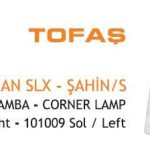 ÖN SİNYAL LAMBA BEYAZ SOL FIAT DKŞ DOĞAN SLX-KARTAL SLX 93 (1 AD )