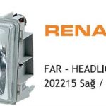 FAR RENAULT R9 SOL  1981-1984 (1 AD )