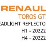 FAR H4'LÜ ÇERÇEVESİZ RENAULT R12 GTS DIŞ (1 AD )