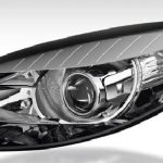 FAR SİYAH ÇERÇEVELİ MERCEKLİ MOTORLU SOL RENAULT FLUENCE  ( 2013 >  ) (1 AD )