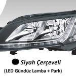 FAR MOTORLU SAĞ  FIAT DUCATO MAXI /PEUGEOT BOXER / CITROEN JUMPER ( 2014› ) LED (BALLAST HARİÇ)  SİYAH ÇERÇEVELİ (1 AD )
