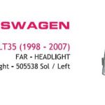 FAR SAĞ VW VOLT LT35 (1998 -2007) (1 AD )