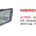 FAR MERCEDES AXOR SOL E-BELGELİ (1 AD )