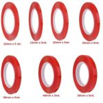 (BR6570106) 30 MM ÇİFT TARAFLI BANT ŞEFFAF SİLİKONLU TİP 5MT (1 AD )