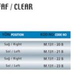 STOP LAMBA ŞEFFAF DUYSUZ 95 FIAT SLX SOL (1 AD )