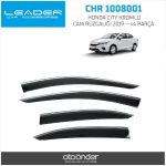 KROMLU CAM RÜZGARLIĞI HONDA CITY 2019---> (4 PARÇA) (1 TK )