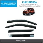 KROMLU CAM RÜZGARLIĞI PEUGEOT RIFTER 2018--> (4 PARÇA) (1 TK )