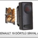 ANAHTAR FLAŞÖR RENAULT 19  10902 - AN752 - AN0330 (1 AD )