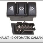 ANAHTAR CAM AÇMA RENAULT 19 OTOM(SOL KOMPLE SET) 25275 - AN704 - AN0350 (1 AD )
