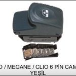 ANAHTAR CAM AÇMA KANGOO/MEGAN/CLIO 6P YEŞİL (1 AD )