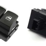 CAM KALDIRMA ANAHTARI  İKİLİ KROM     VW.CADDY, AMAROK 2006-> (1 AD )