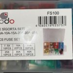 SİGORTA SETİ LEVHA 5A-7.5A-10A-15A-20A-25A-30A (1 AD )