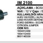 KOLLEKTÖR 12V 18 DİŞ PEUGEOT BOXER-FIAT DUCATO-JUMPER /VOLVO 240-740/AUDI 100 D/ALFA ROMEO BOSCH TİP (1 AD )