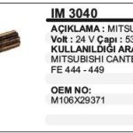 KOLLEKTÖR 24V 9 DİŞ MITSUBISHI EM CANTER/FE 444-449 MITSUBISHI TİP (1 AD )