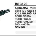 KOLLEKTÖR 12V 9 DİŞ FORD FIESTA / FOCUS /CONNECT  / RANGER 111MM 04- KISA VİSTEON TİP (1 AD )
