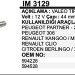 KOLLEKTÖR 12V 7DİŞ RENAULT MEGANE KANGO CLIO/PEUGEOT PARTNER-206-306-CITREON XSARA-BERLINGO VALEO TP (1 AD )