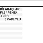 KONJEKTÖR 24V VOLVO / SCANIA 3 KABLOLU (1 AD )