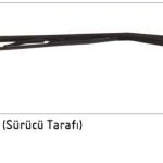 KOLLU SİLECEK SÜPÜRGESİ (AD) SOL FIAT TEMPRA-TIPO (1 AD )