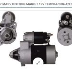 MARŞ MOTORU 12V FIAT TEMPRA/DOĞAN SLX DKŞ 223101 MAKO TİP (1 AD )