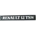 YAZI "RENAULT12TSW" RENAULT R12-TSW  (1 AD )