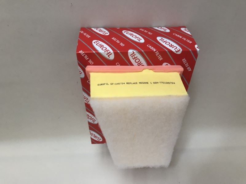 EF245724-1.jpg HAVA FILTRESI RENAULT CLİO II,MEGANE 1.4-1.6 (SÜNGERLİ) DACIA DUSTER I 2.0 10- SANDERO 1.6 16V 11- ( SÜNGERLY) (1 AD ) - Görsel 1